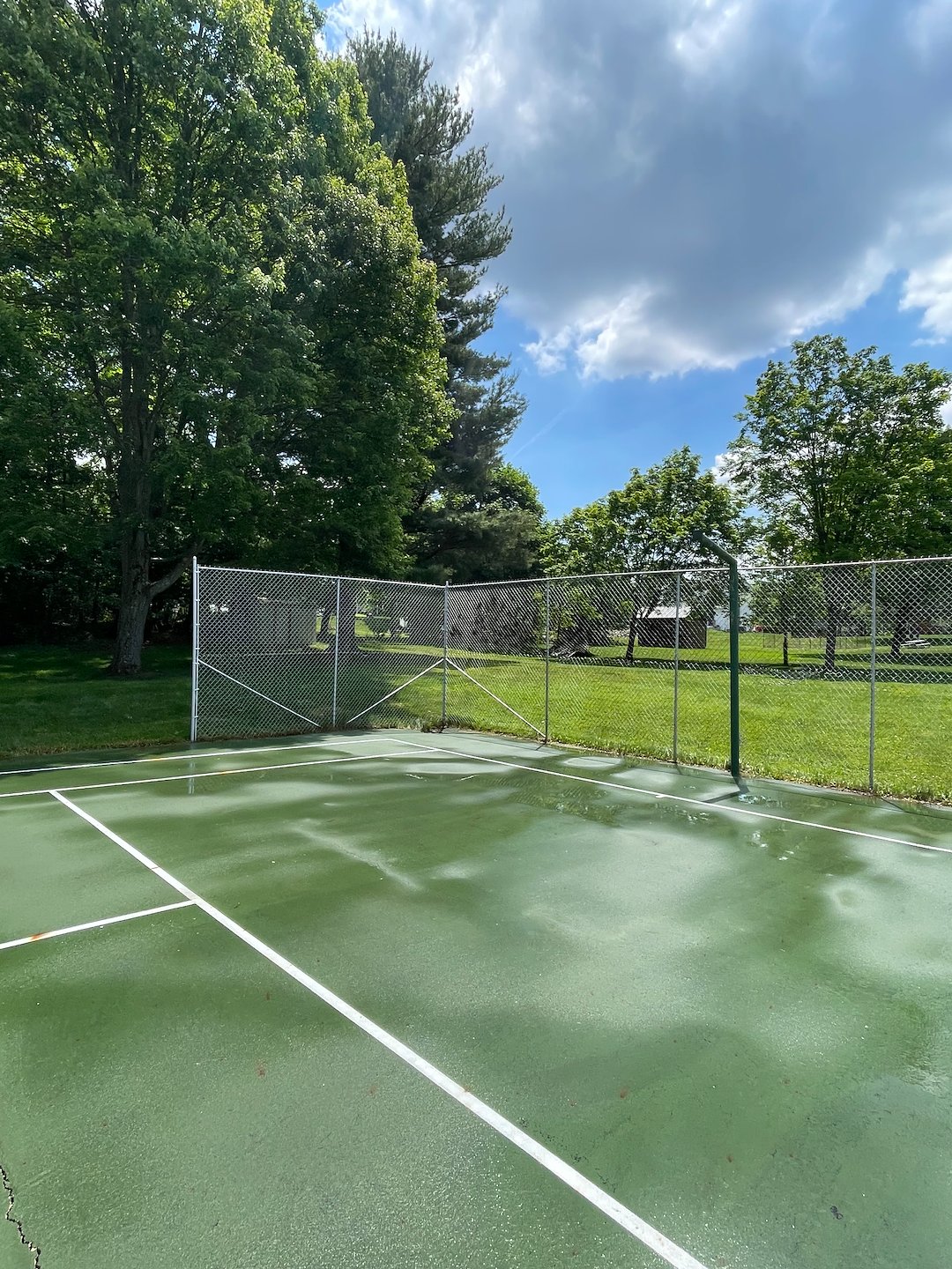 Bentleyville Tennis Court Cleaning, Residential Sport Court Cleaning, and Exterior Cleaning