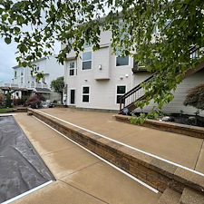 Brunswick-Residential-Pressure-Washing-Project-Featuring-House-Washing-Pool-Deck-Cleaning-Retaining-Wall-Cleaning-and-Concrete-Cleaning 9