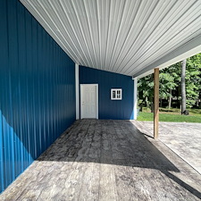 Canton-Steel-Pole-Barn-Cleaning-Commercial-Soft-Washing-Concrete-Cleaning 2