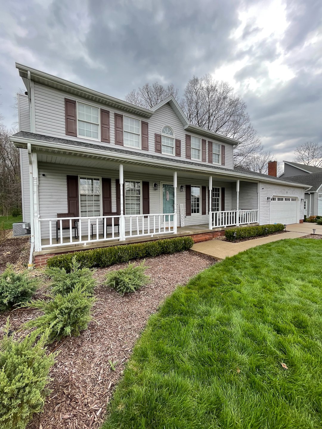 Courtland Youngstown Residential Pressure Washing House and Driveway