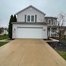 Northfield-Ohio-Residential-Pressure-Washing-for-House-Driveway-and-Fence-Restoration 0