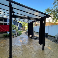 Painesville-Residential-Pressure-Washing-Stamped-Concrete-Patio-Driveway-Walkway-Cleaning 3