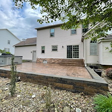 Residential-Pressure-Washing-in-Tallmadge-Ohio-House-Soft-Washing-Driveway-Cleaning-Stamped-Concrete-Patio-Restoration-Summit-County-Exterior-Cleaning 4