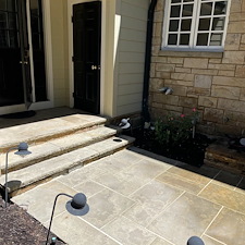 Shaker-Heights-Limestone-House-Washing-Patio-Cleaning-and-Residential-Pressure-Washing 2