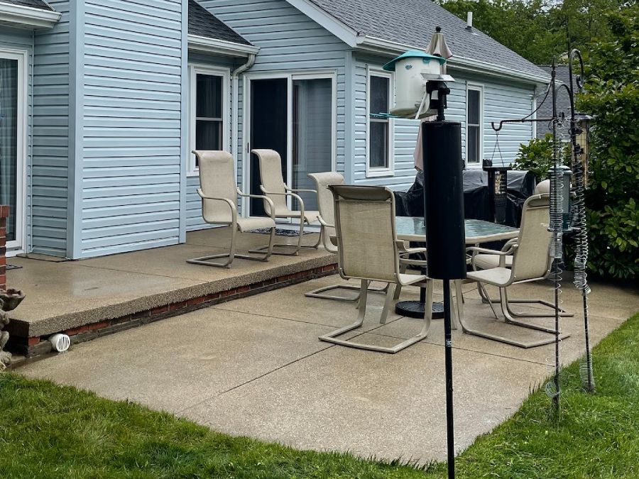 patio cleaning in Northeast Ohio — Tsunami Softwash Pro
