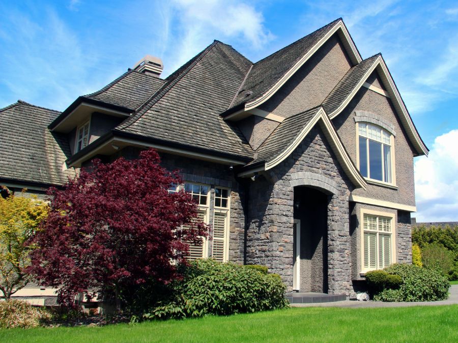 Stucco house wash